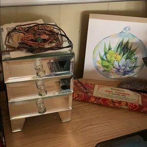 Mirrored Jewelry Box